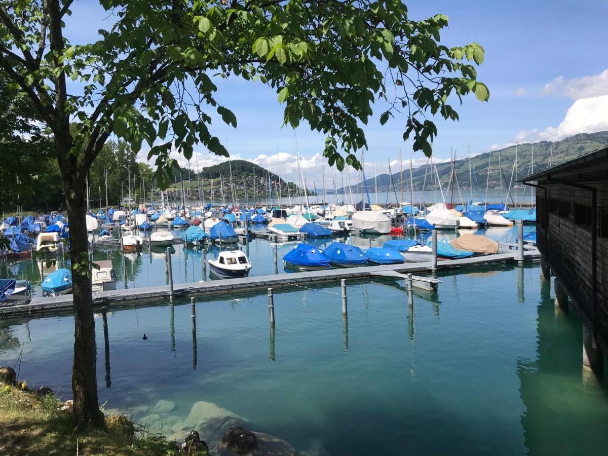 Moderne Unterkunft Mit Panoramablick Auf Thunersee Krattigen Dış mekan fotoğraf